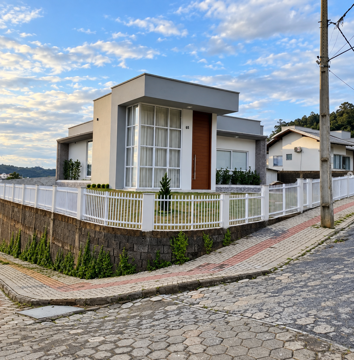 Cercas e portões de elevação